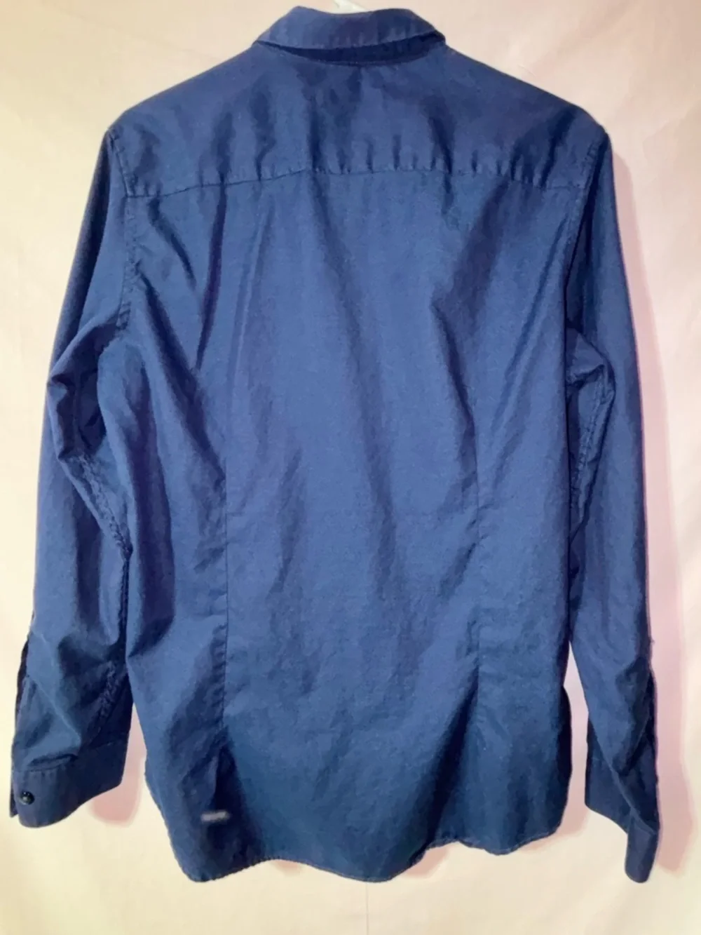 Calvin Klein Men's Slim Fit Shirt in Navy Blue
